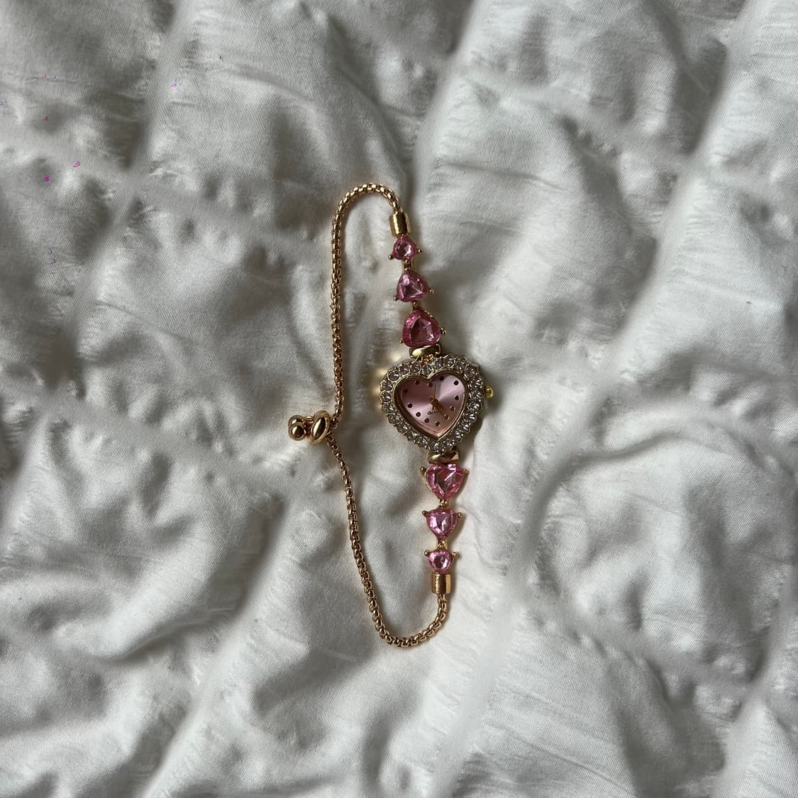 핑크 하트 쥬얼리 시계 ✨ 상품이미지5