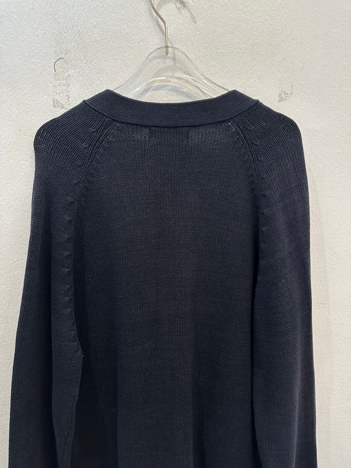 Polo cardigan navy 상품이미지6