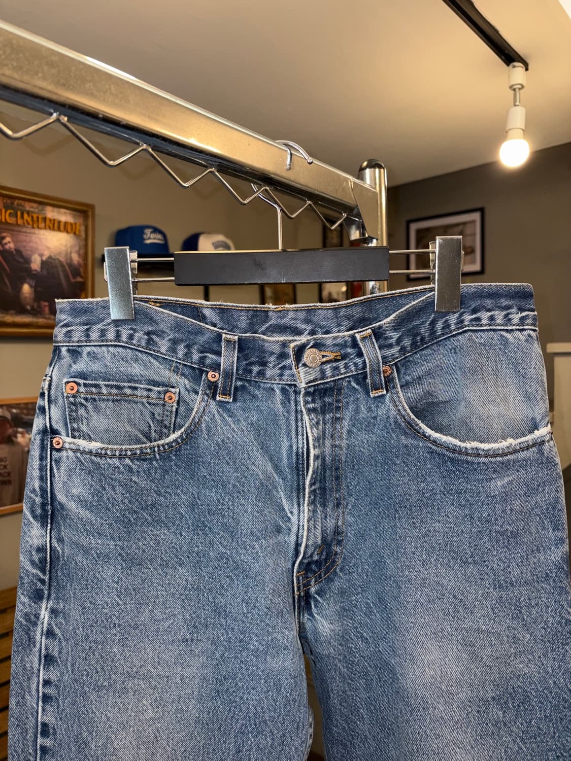 Early 00’s Levi’s 517 USA flare denim 상품이미지6