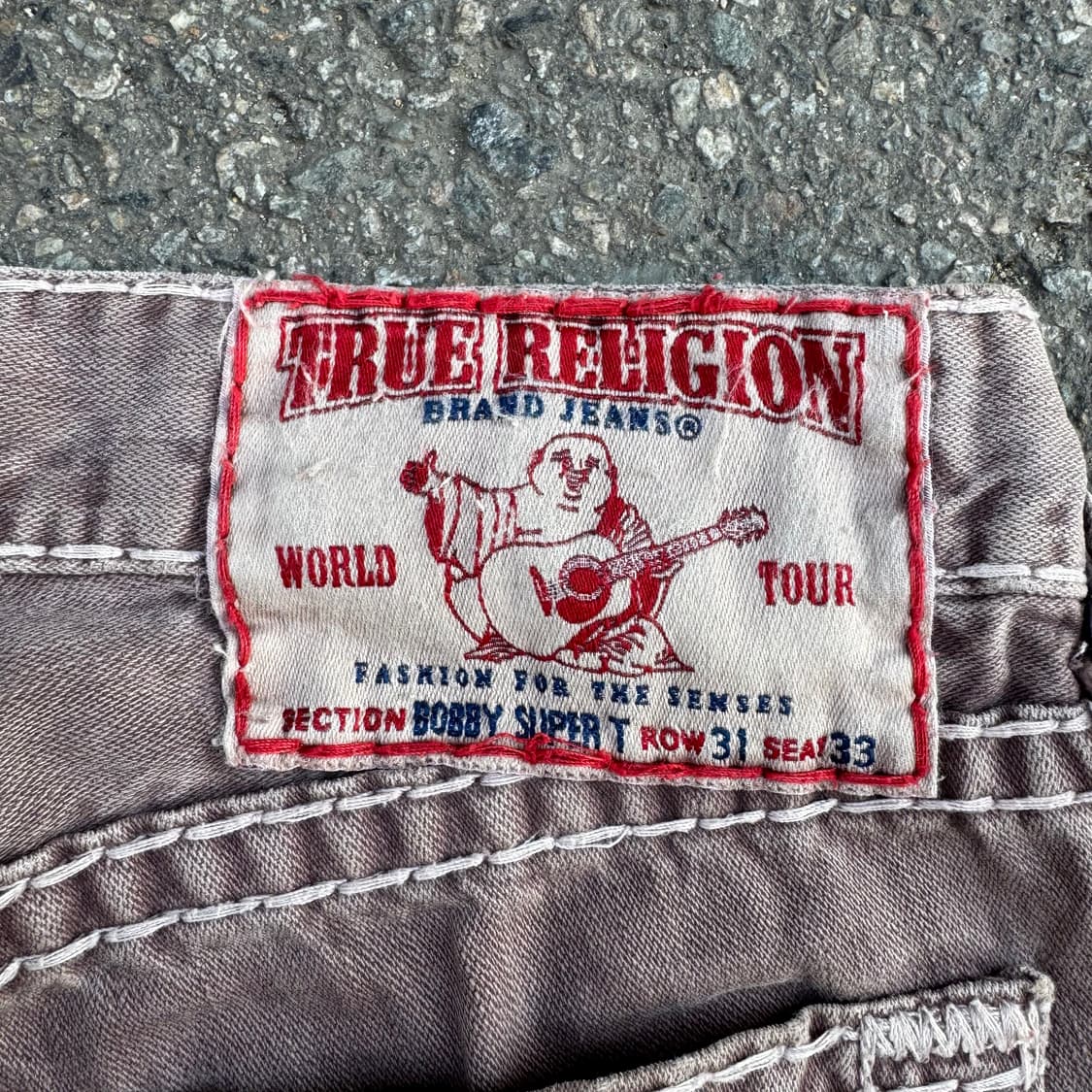 트루릴리전 USA 바비 슈퍼 T 데님 팬츠 상품이미지8