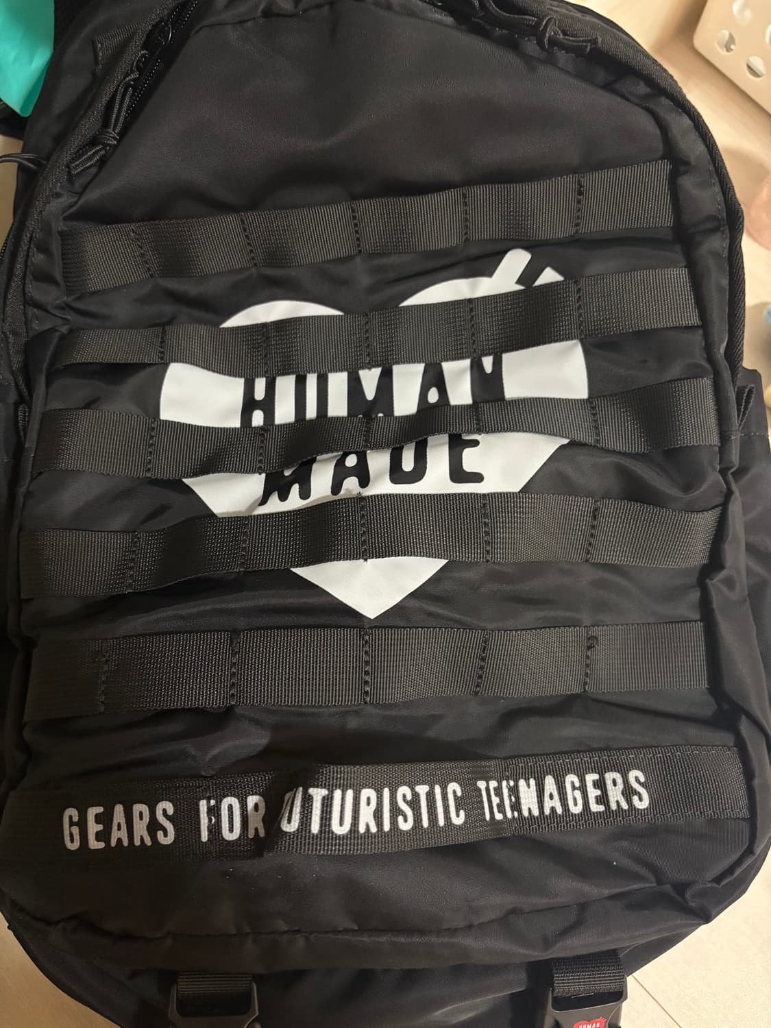 휴먼메이드 밀리터리 백팩 검정 23 상품이미지2