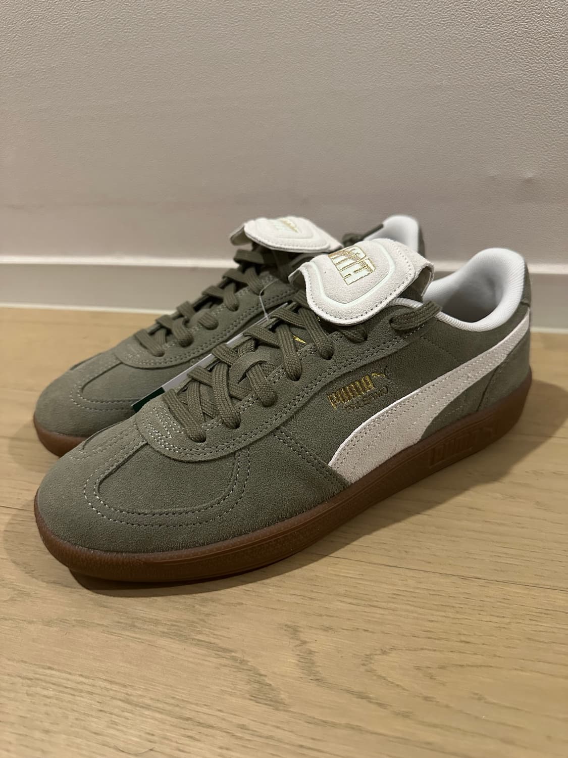 푸마 팔레르모 프리미엄 빈티지(카키)[280] 상품이미지1