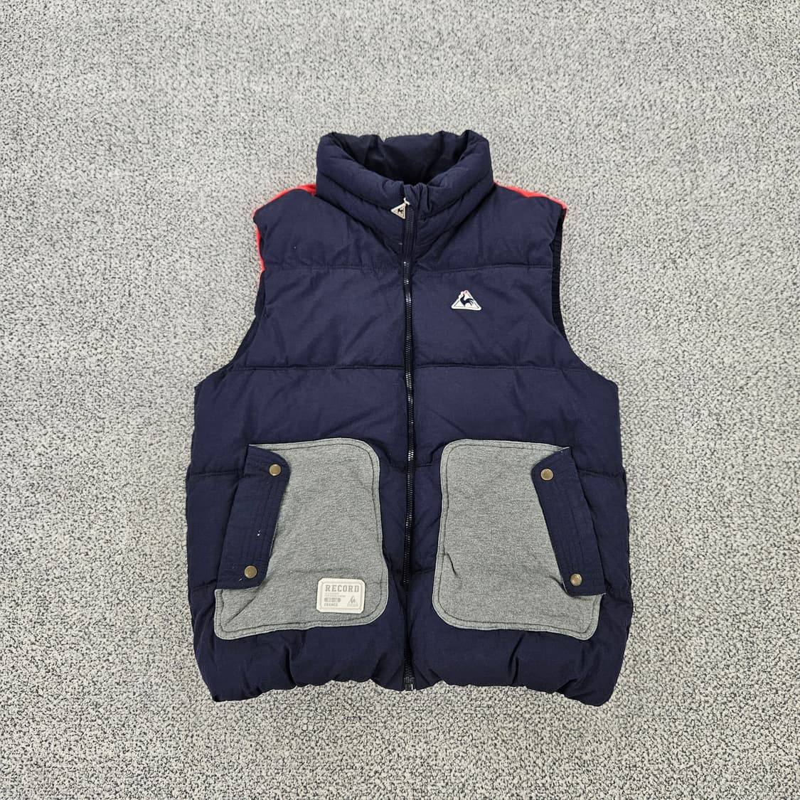 [M] 르꼬끄 스포르티브 블루 패딩 조끼 1106JM2 상품이미지1