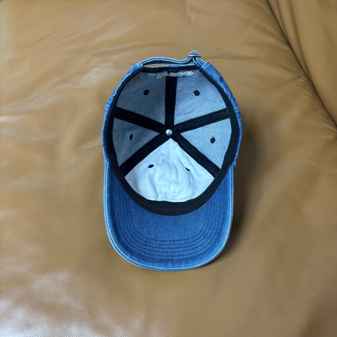 Supreme 슈프림 워시드 데님 S로고 6패널 볼캡 모자 (Denim) 상품이미지6