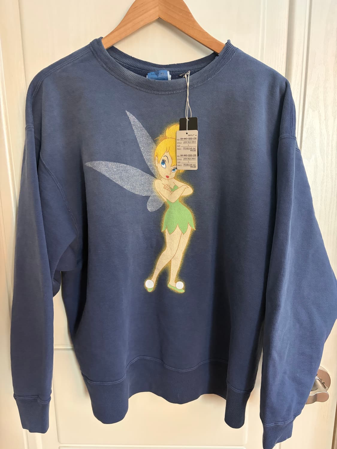[L]세인트미카엘 26ss 디즈니 팅커벨 스웻셔츠 새상품 상품이미지3