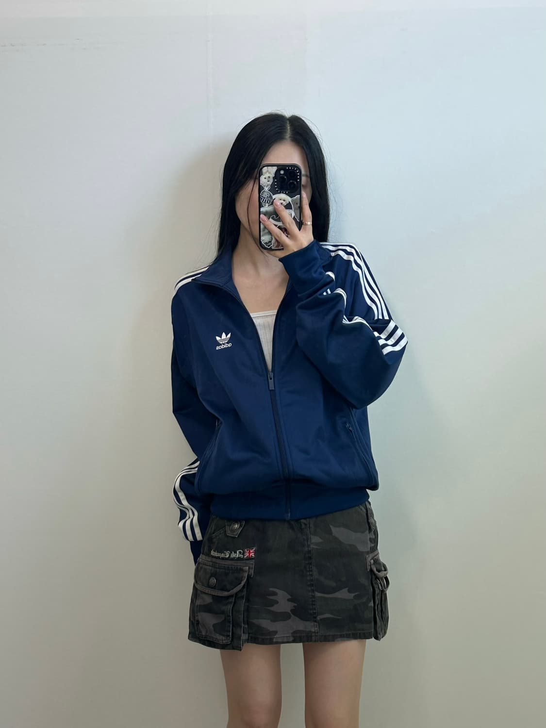아디다스 파이어버드 네이비 트랙탑 져지 상품이미지1