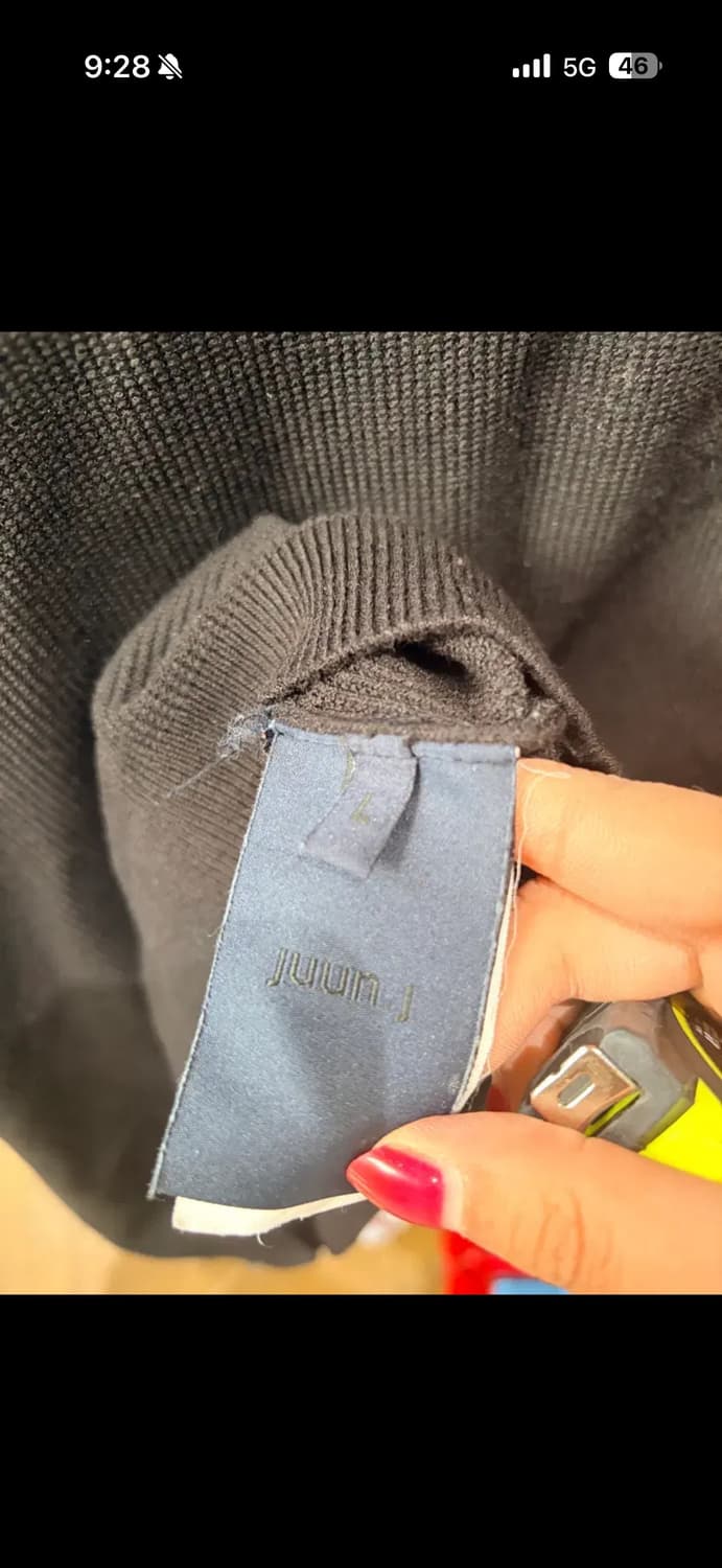 [25ss] 준지 반팔 니트 상품이미지3