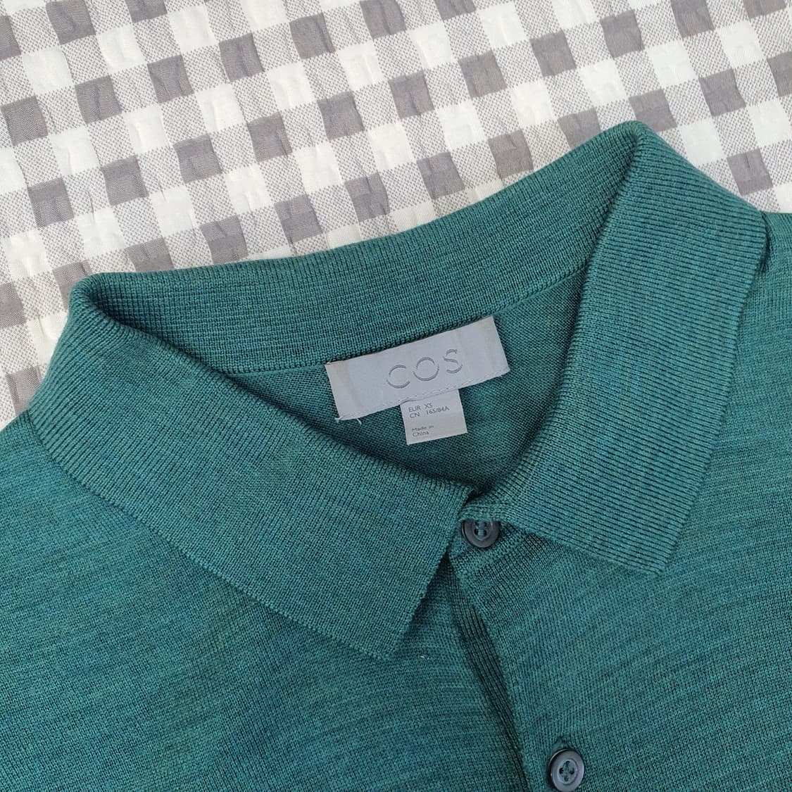 COS 코스 울100 슬림 니트티 남자95 상품이미지2