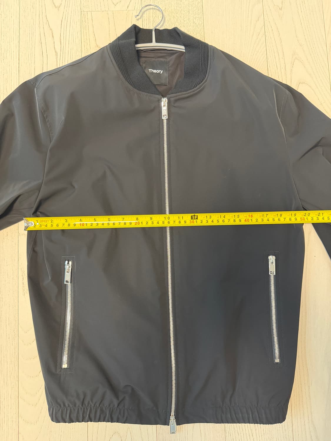 Theory 남자 봄버 집업 자켓 블랙 상품이미지4