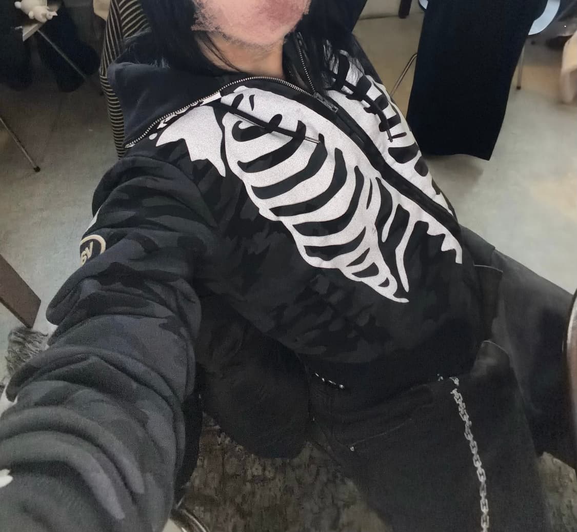 vanson 밴슨 카모 후드집업 상품이미지4