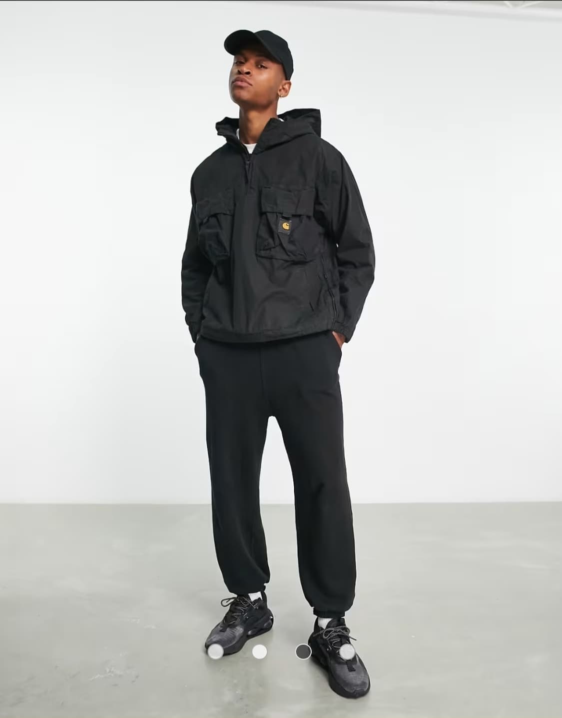 칼하트 범 하프집업 아노락 L 새제품 상품이미지3