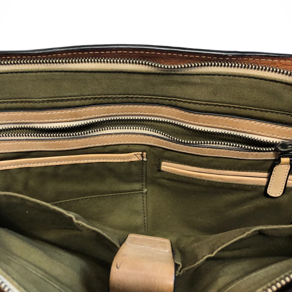 카우하이드 에이징 레더백 상품이미지4