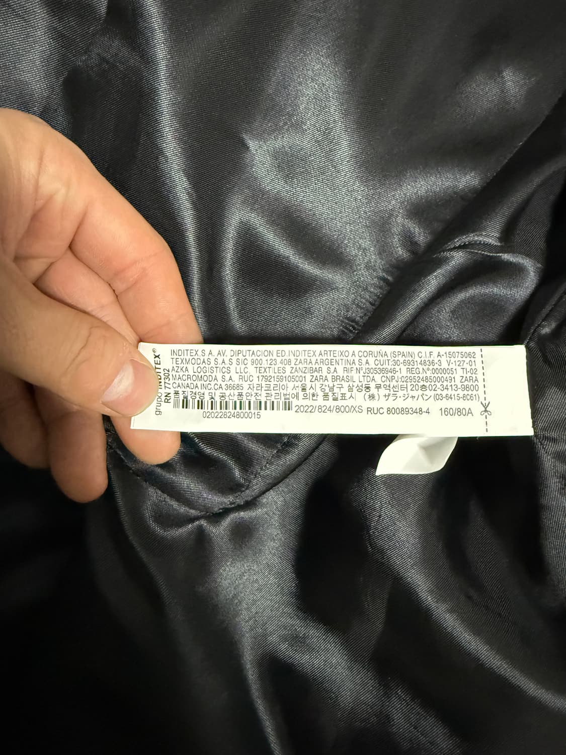 아더에러 자라 스티치 블레이저 xs 상품이미지4