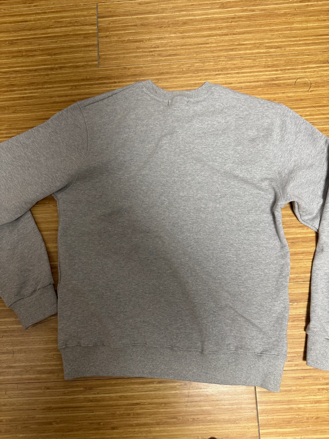 폴로 맨투맨 m 그레이 상품이미지3