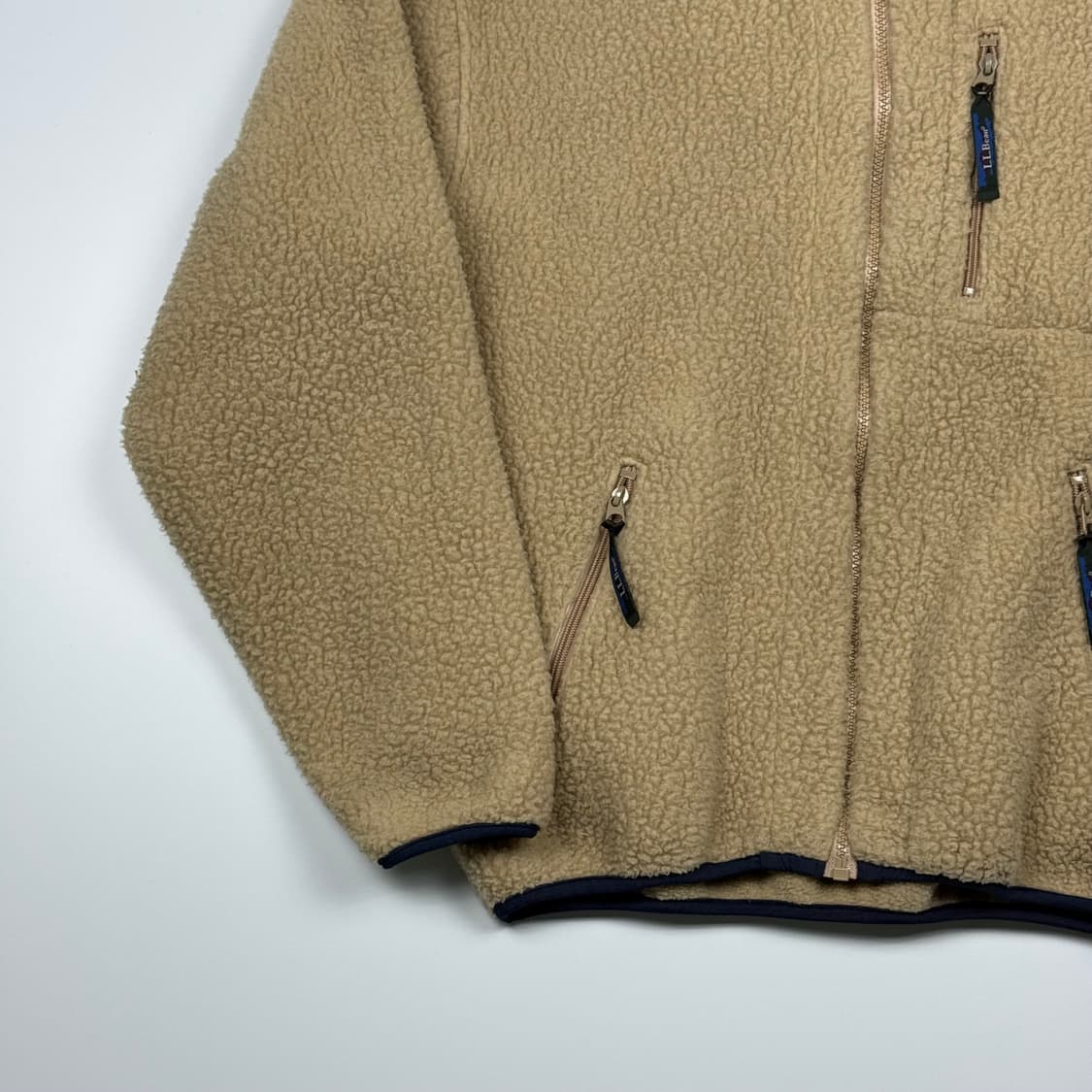 (105) 80s 엘엘빈 플리스 자켓 내추럴 상품이미지4