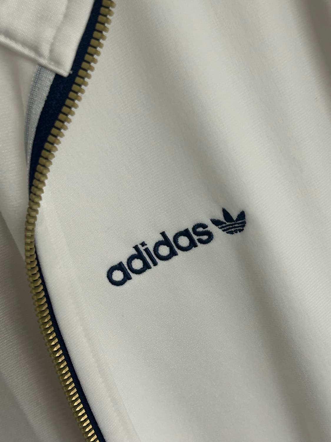 (W) 아디다스 파이어버드 배지 트랙 탑 클라우드 화이트 S 상품이미지4