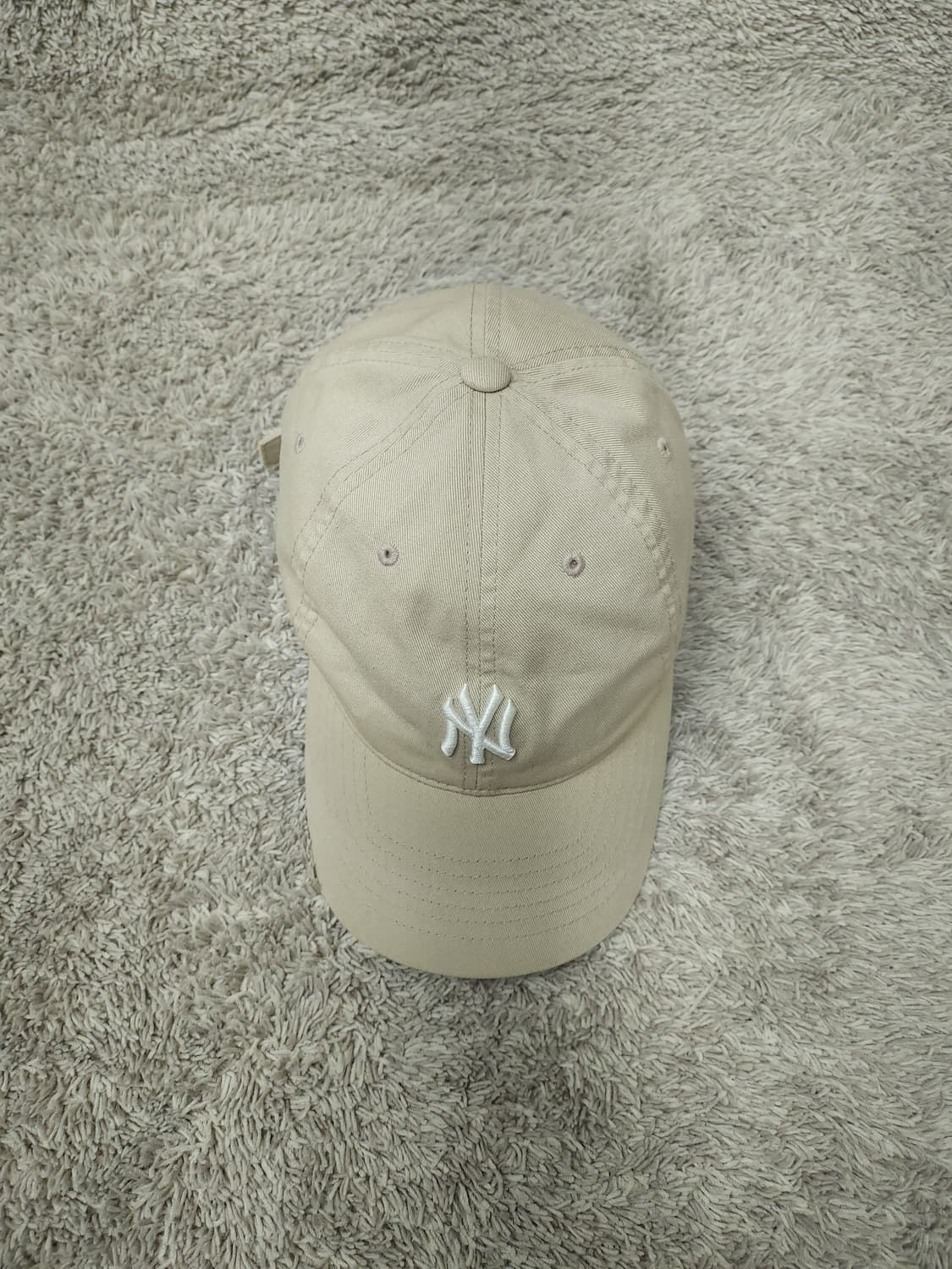 MLB 뉴욕 양키스 베이지 볼캡 모자 상품이미지3