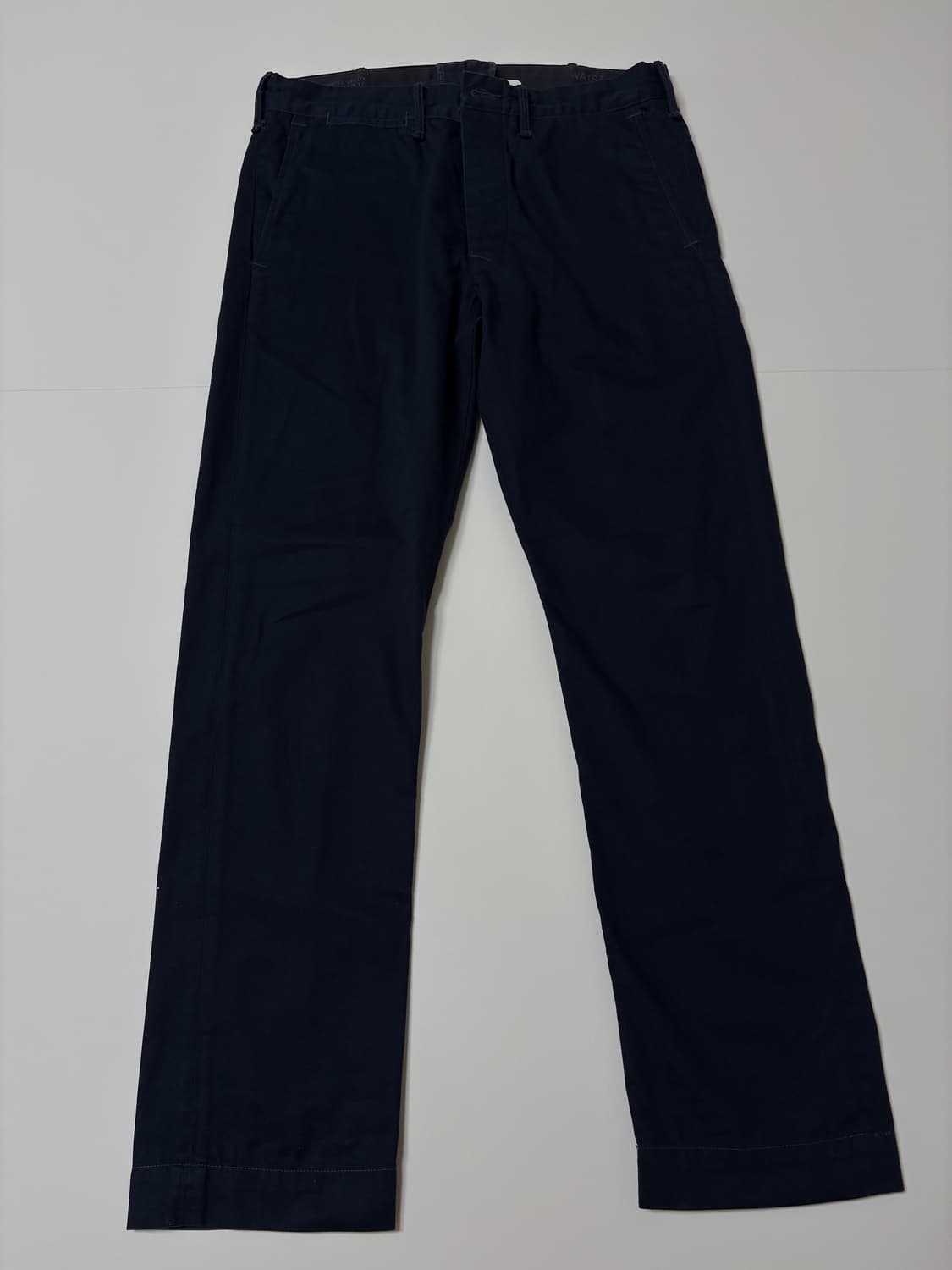 [32x30] 더블알엘 rrl 네이비 치노 팬츠 상품이미지1