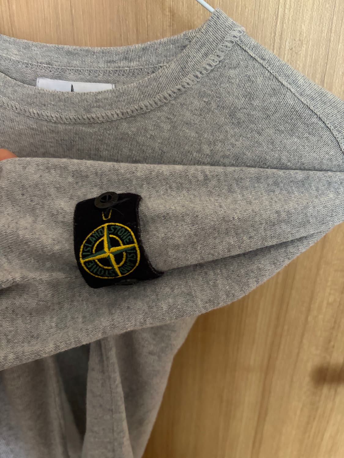 Stone Island 코튼 니트 슬리브 상품이미지2