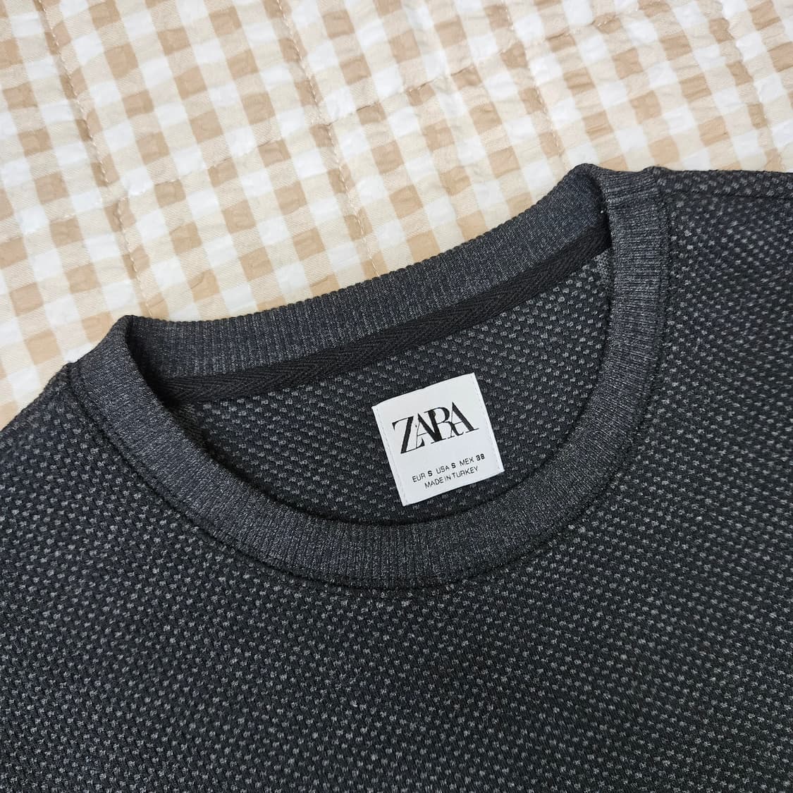 자라 긴소매 면니트 남자100 상품이미지2