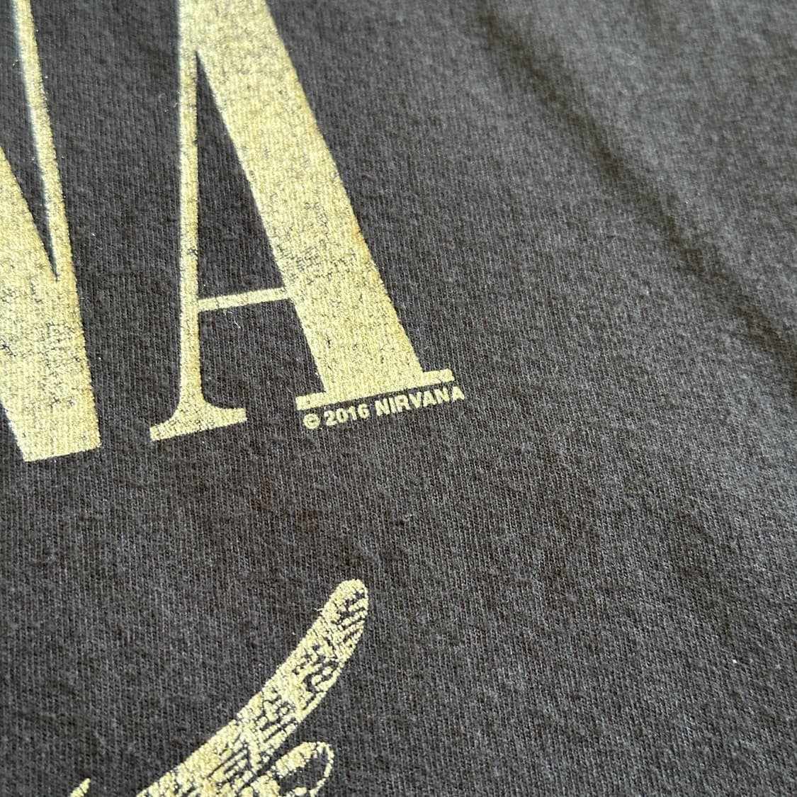 Nirvana ‘In utero’ cotton 1/2 tee 상품이미지6