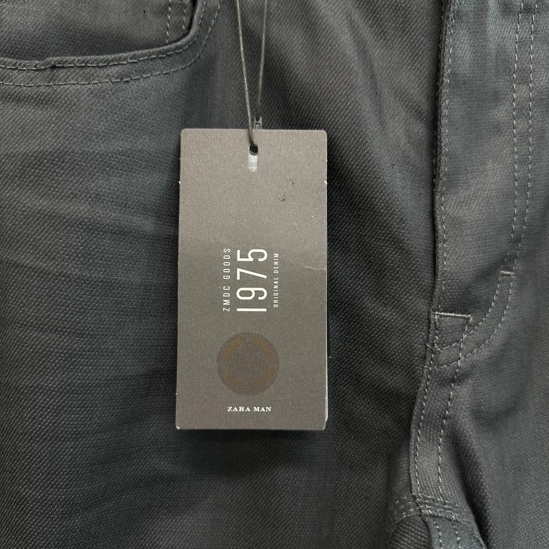 자라 그레이 코팅진 새상품 상품이미지4