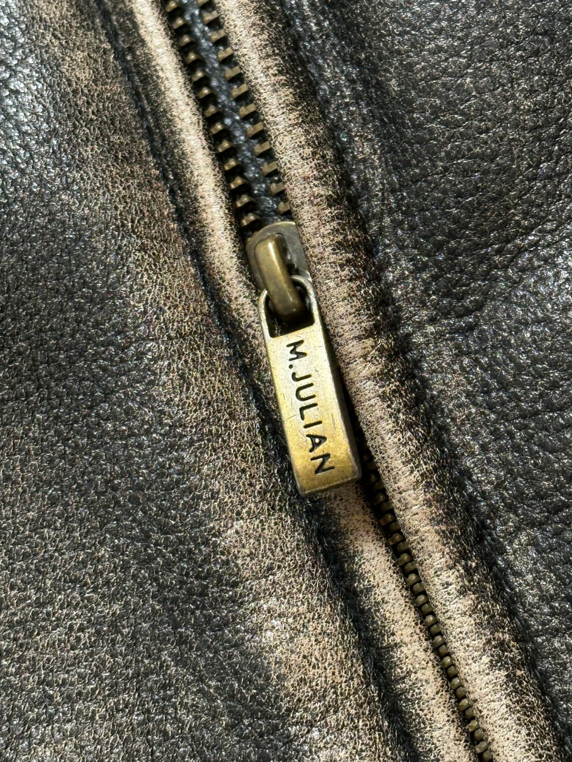 00's 디스 레더 자켓 빈티지 라이더 자켓 상품이미지10