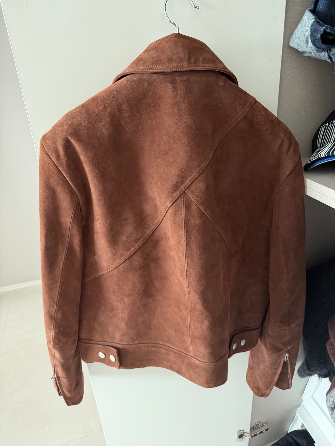 웨이비니스 서지크롭스웨이드자켓 상품이미지2