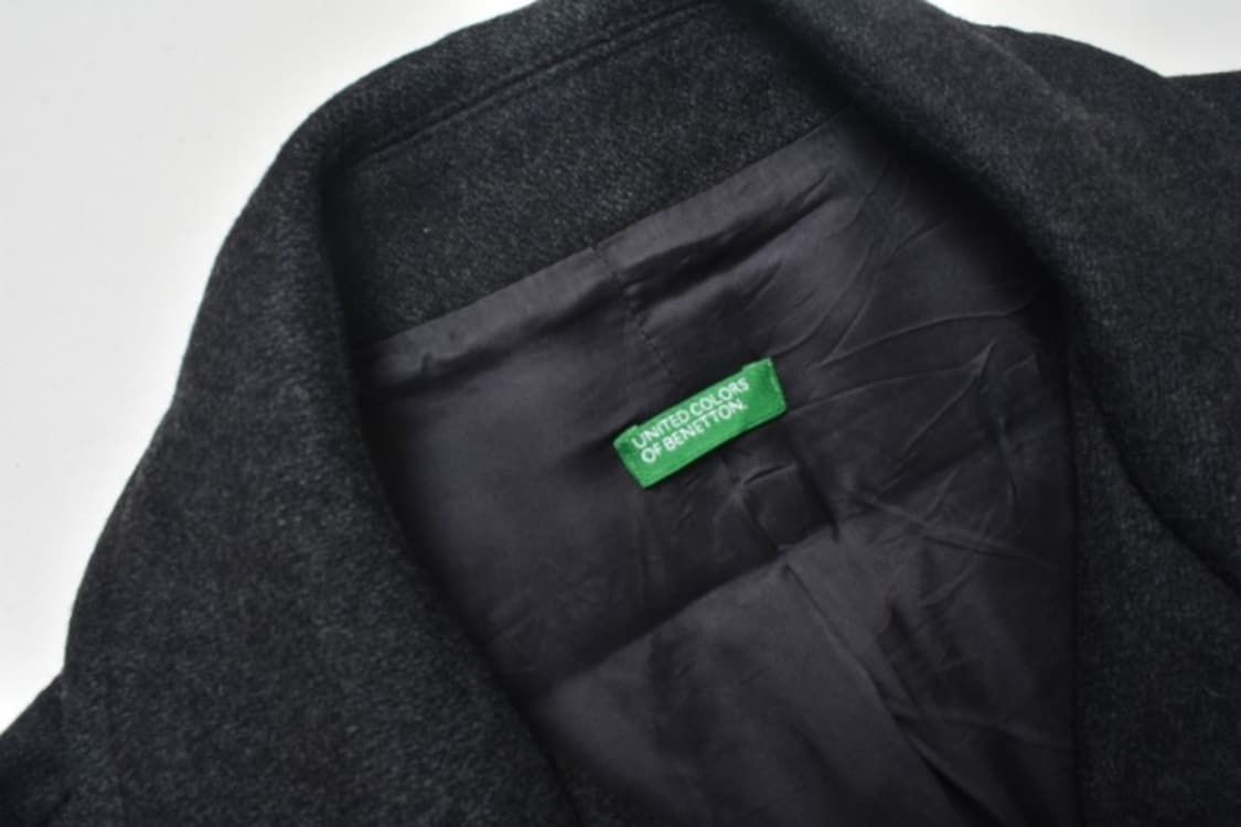 90S 베네통 울 피코트 L N1120 상품이미지6