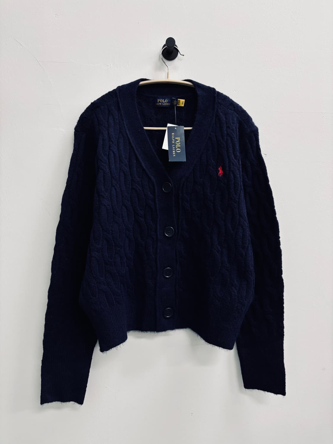 [새상품] Polo 폴로 랄프 로렌 코튼 케이블 가디건 상품이미지1