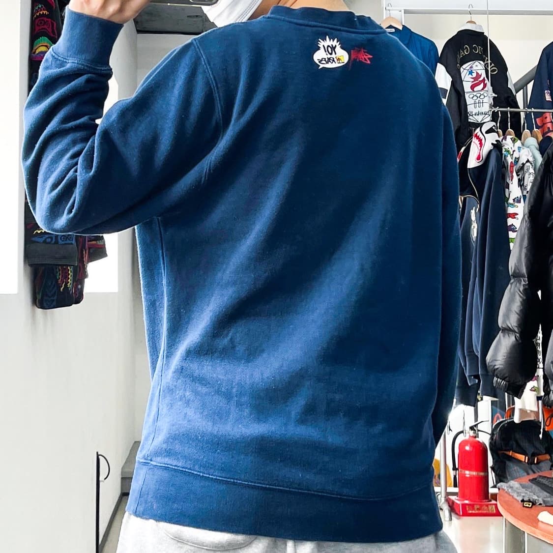 스투시 x Yo! MTV Raps 크루넥 맨투맨 상품이미지2