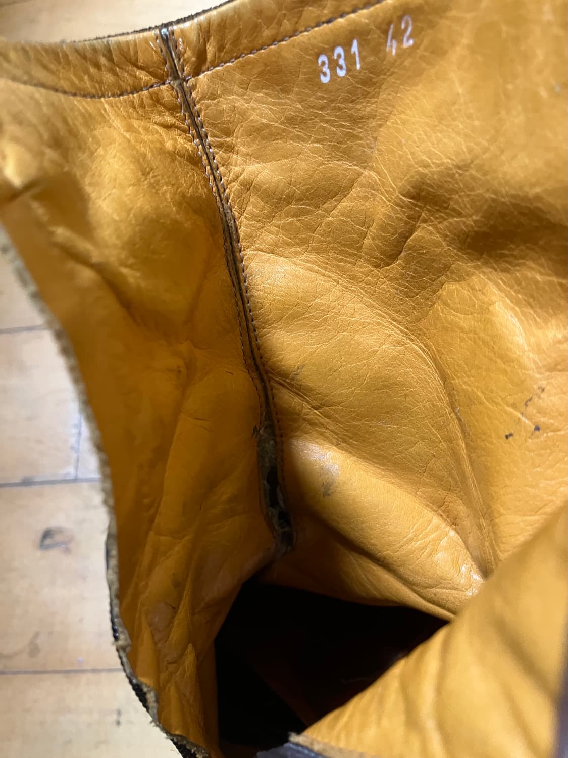 Japanese 하드 드레이프 스웨이드 부츠 42 (270) 상품이미지6