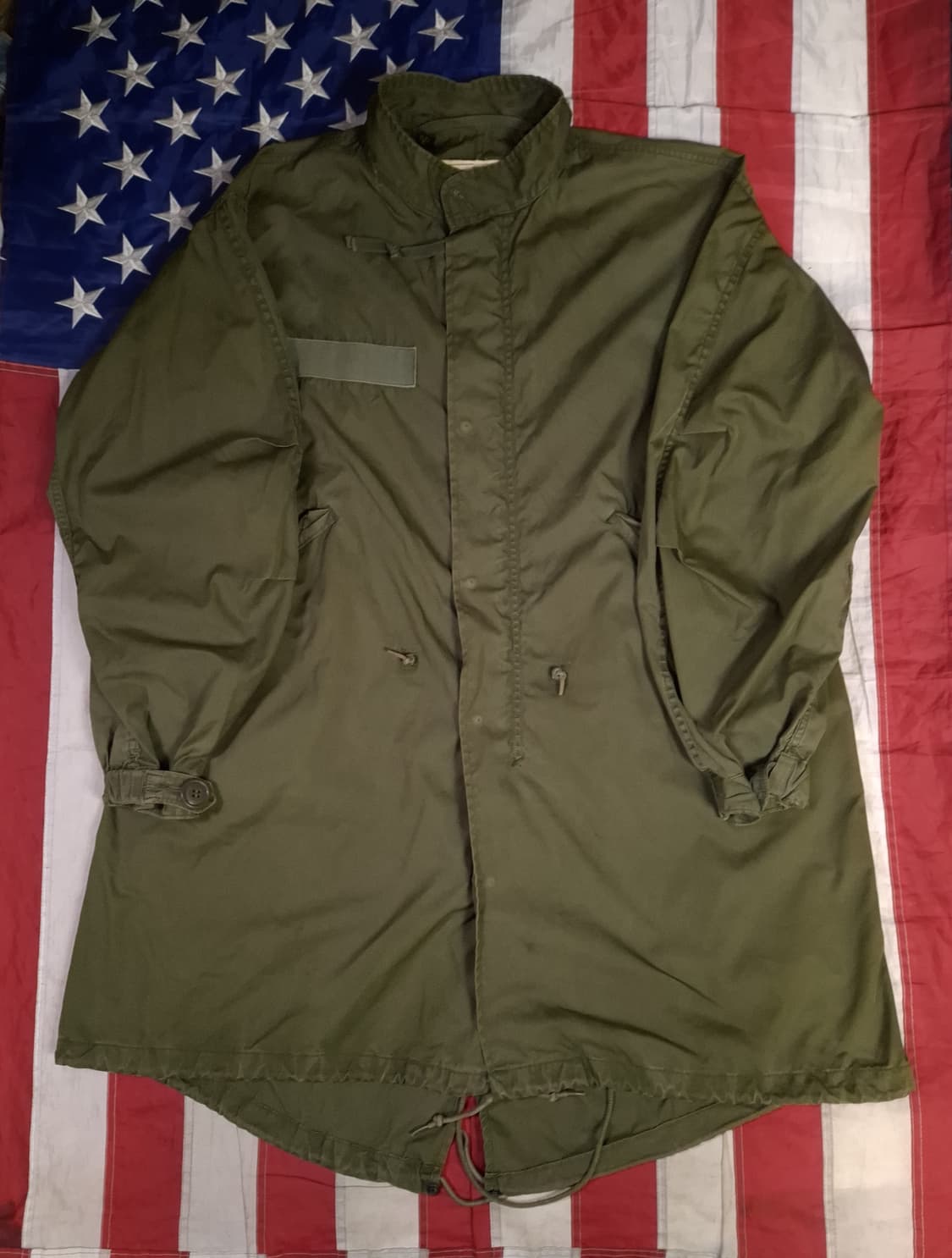 오리지날 미군 M-65 개파카 스몰사이즈 풀셋트 상품이미지5