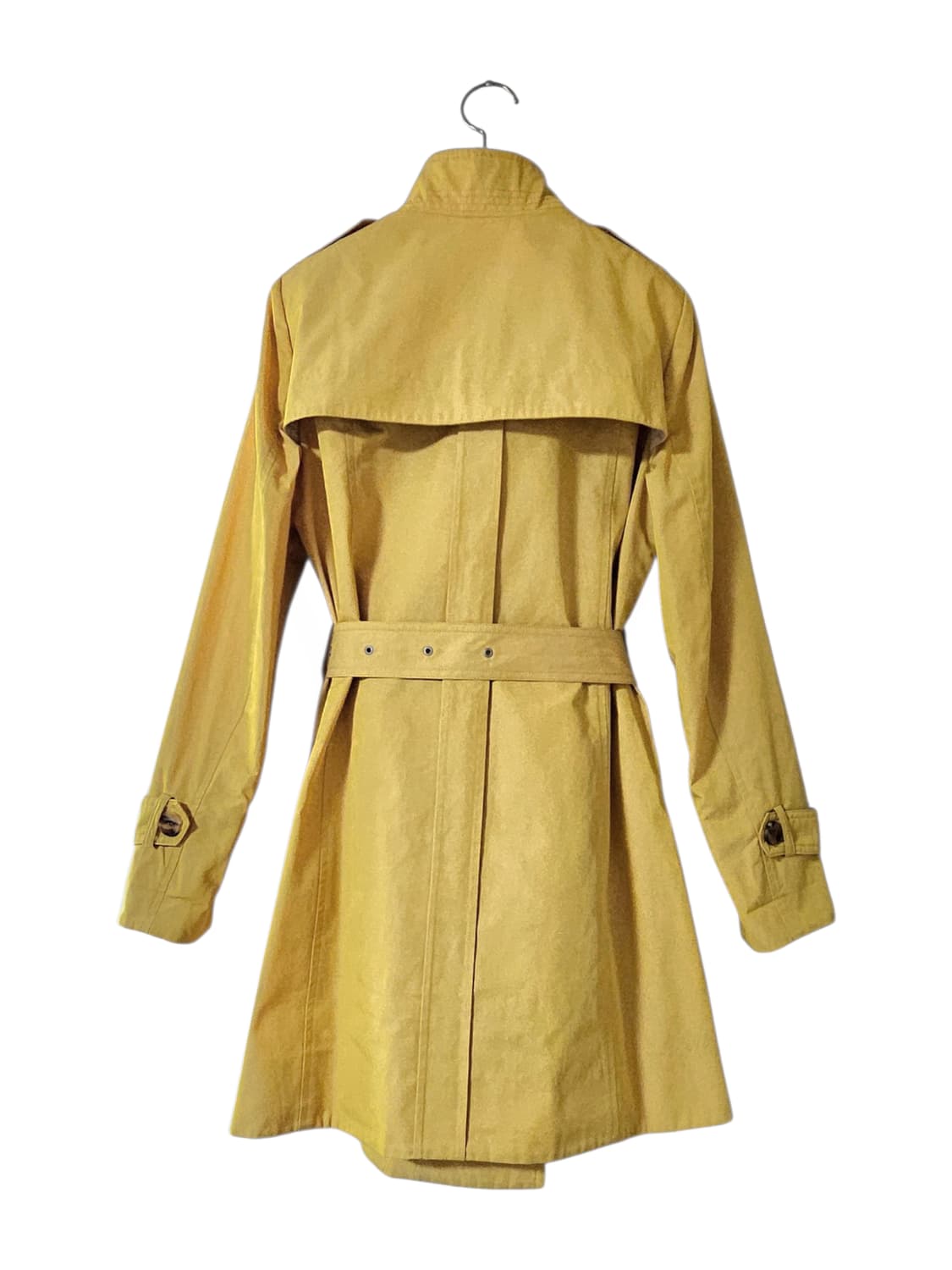 봄추천 | 헤지스 레이디스 옐로우 하프 트렌치코트 55 | 고급라인 상품이미지9