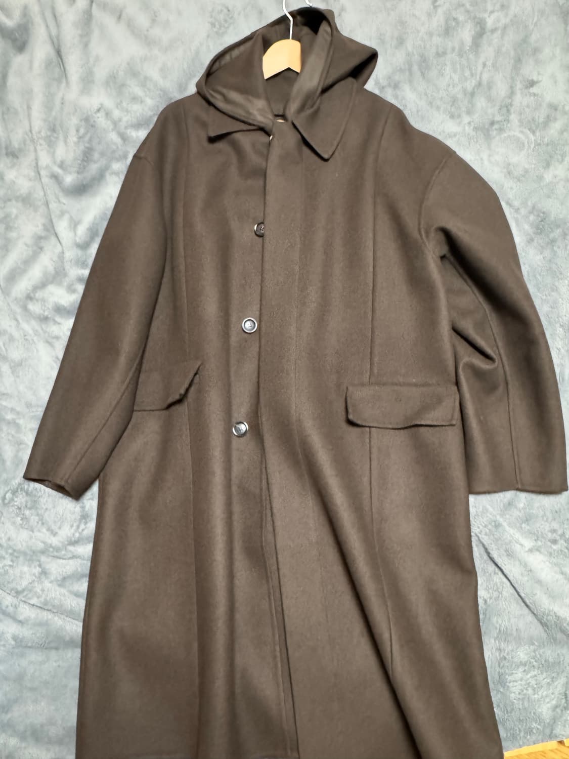 준지 헨드메이드 후드 코트 상품이미지1