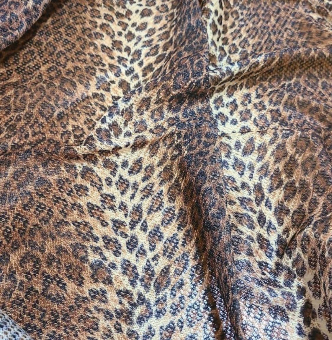 갸루 레오파드 커튼 오네갸루 갸루 방꾸템 상품이미지2