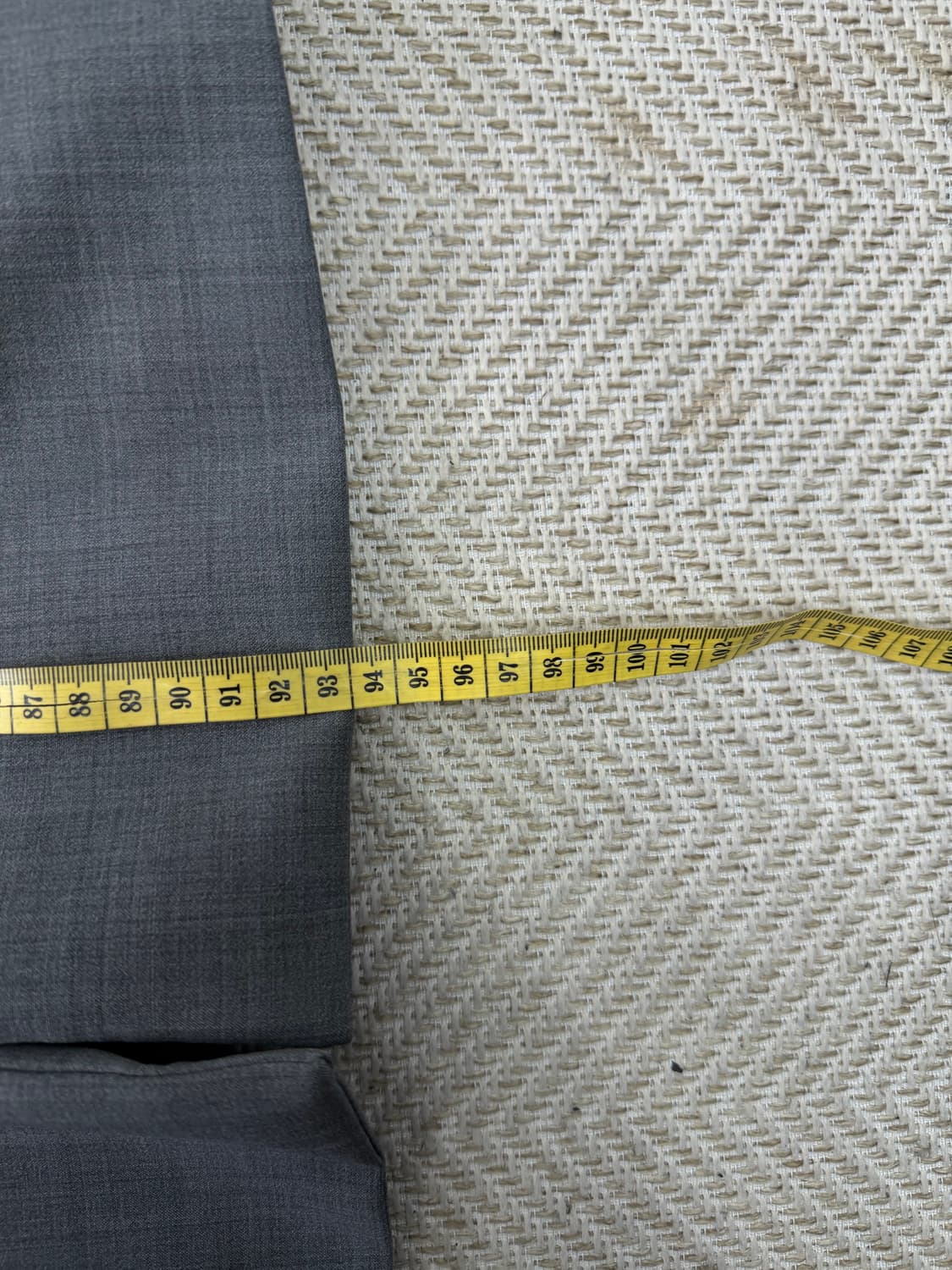 정품) 시스템옴므 한섬 롱 레인자켓 95 상품이미지9