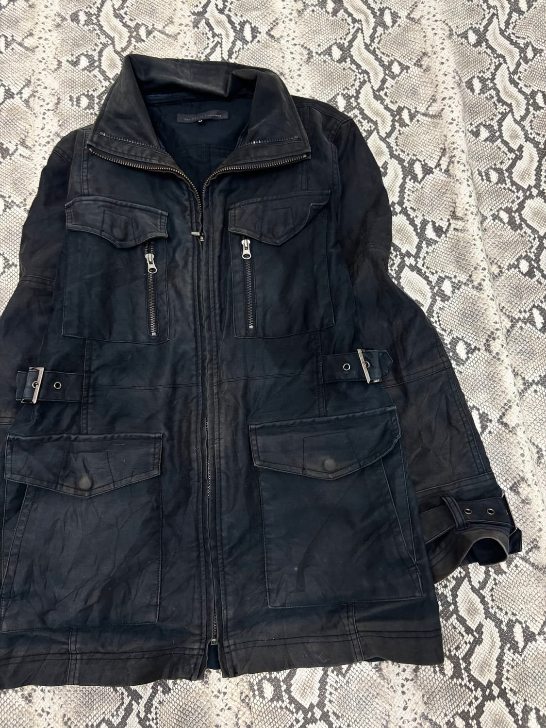 “Vintage” Side Buckle Black Multi Pocket 상품이미지9
