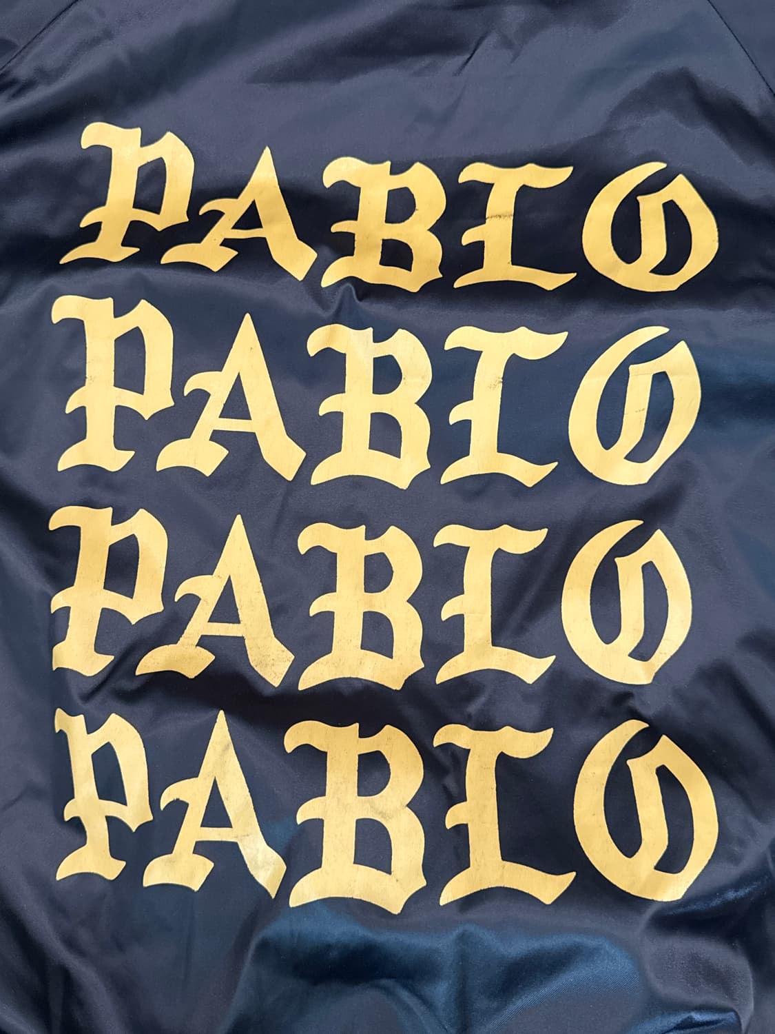 2016 Life of Pablo tour satin jacket 상품이미지3