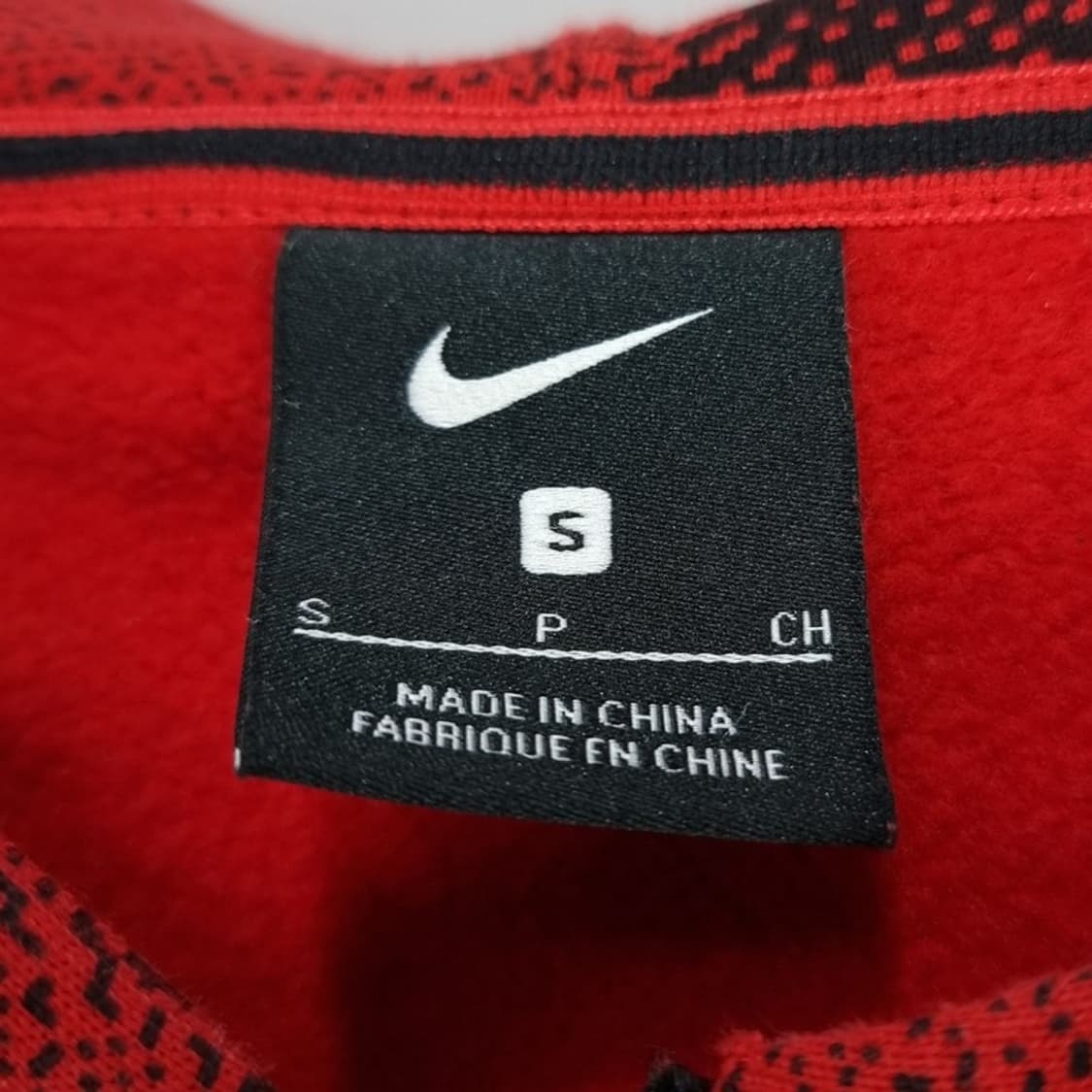 [나이키] 멀티 그래픽 패턴 후드 집업 레드 M19248 상품이미지7