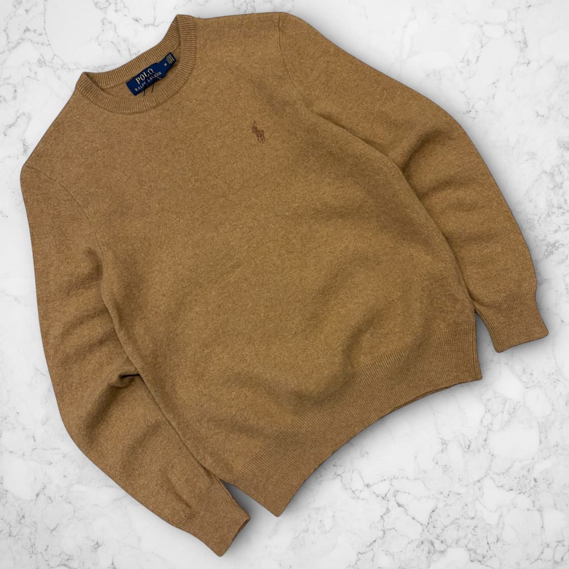 [M] 폴로 랄프로렌 메리노울 브라운 니트 스웨터 C507 상품이미지1