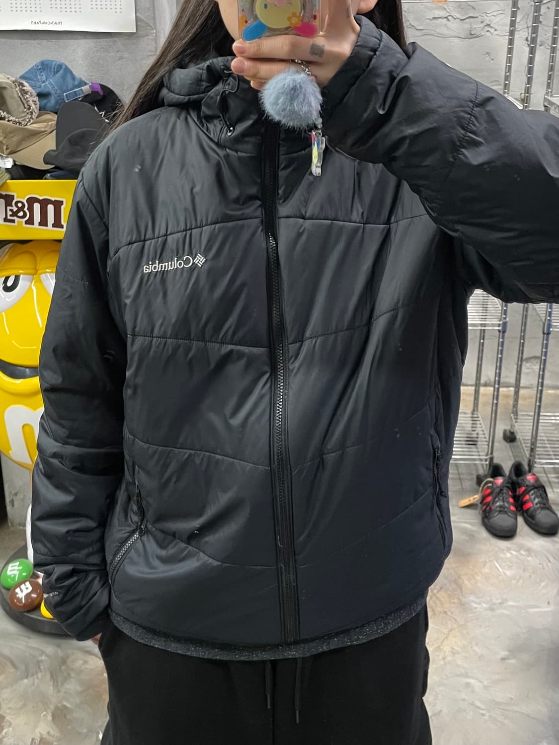 컬럼비아 후드 경량 패딩 상품이미지8