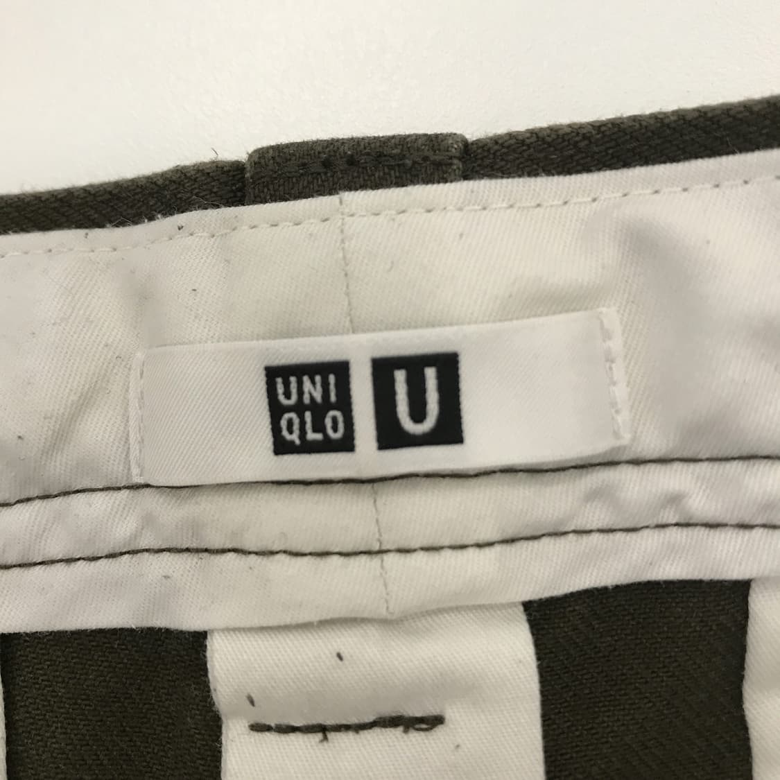 유니클로U 와이드핏 치노팬츠 JPN [73] 상품이미지4