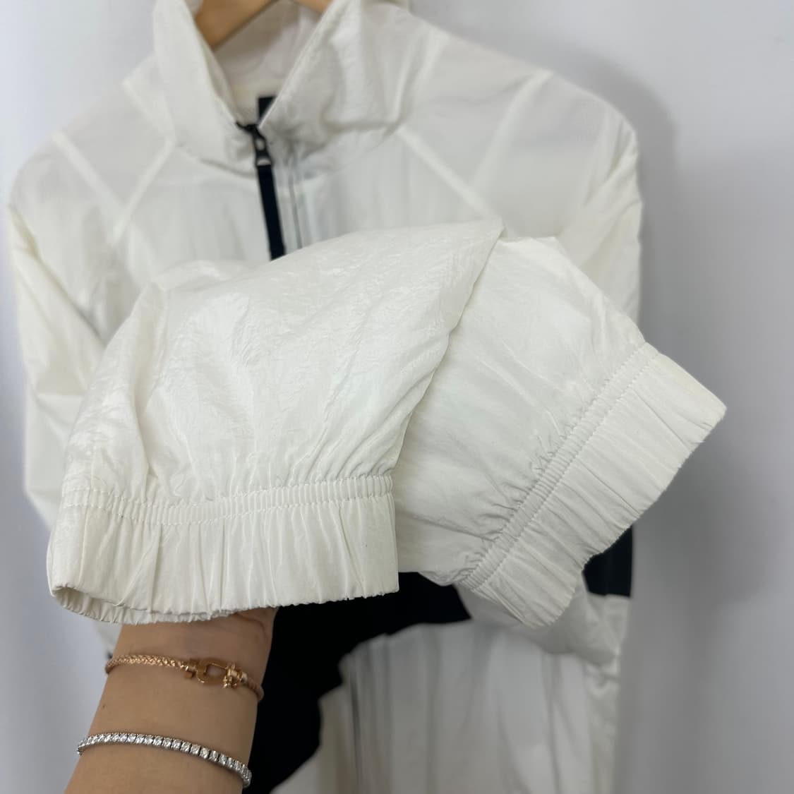 나이키 남자 로고 바람막이 자켓 화이트 XL   YII 상품이미지3