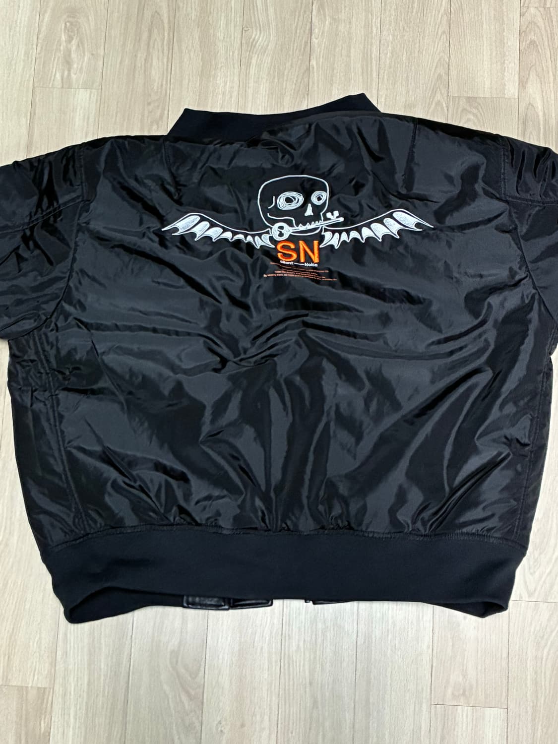 Gu 언더커버 페이크레더 리버시블 블루종 xl 상품이미지1