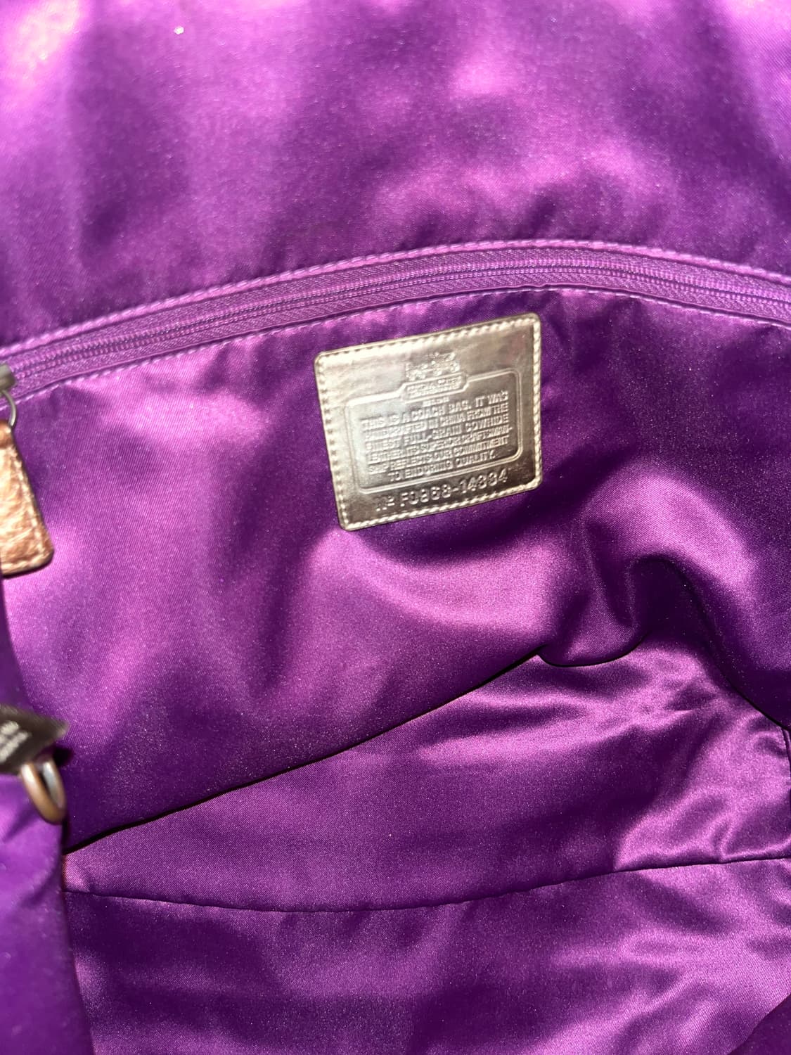 Coach Gold basic shoulder bag 상품이미지7