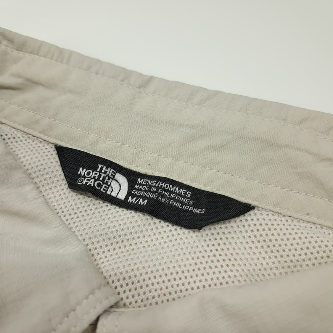 CL649 M 노스페이스 립스탑 벤틸레이션 베이지 셔츠 남방 상품이미지3