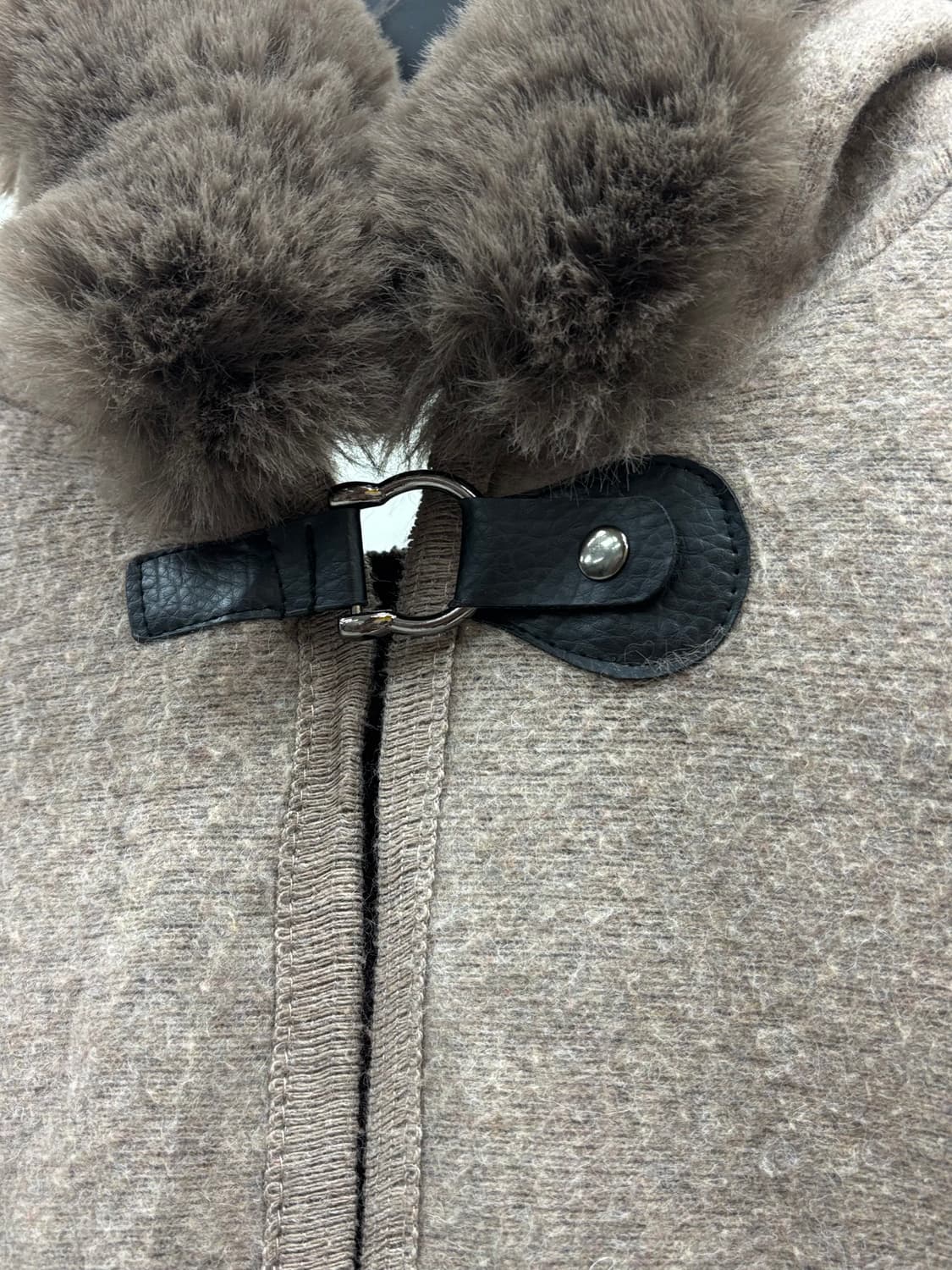 빈티지 브라운 케이프 망토 판쵸 상품이미지5