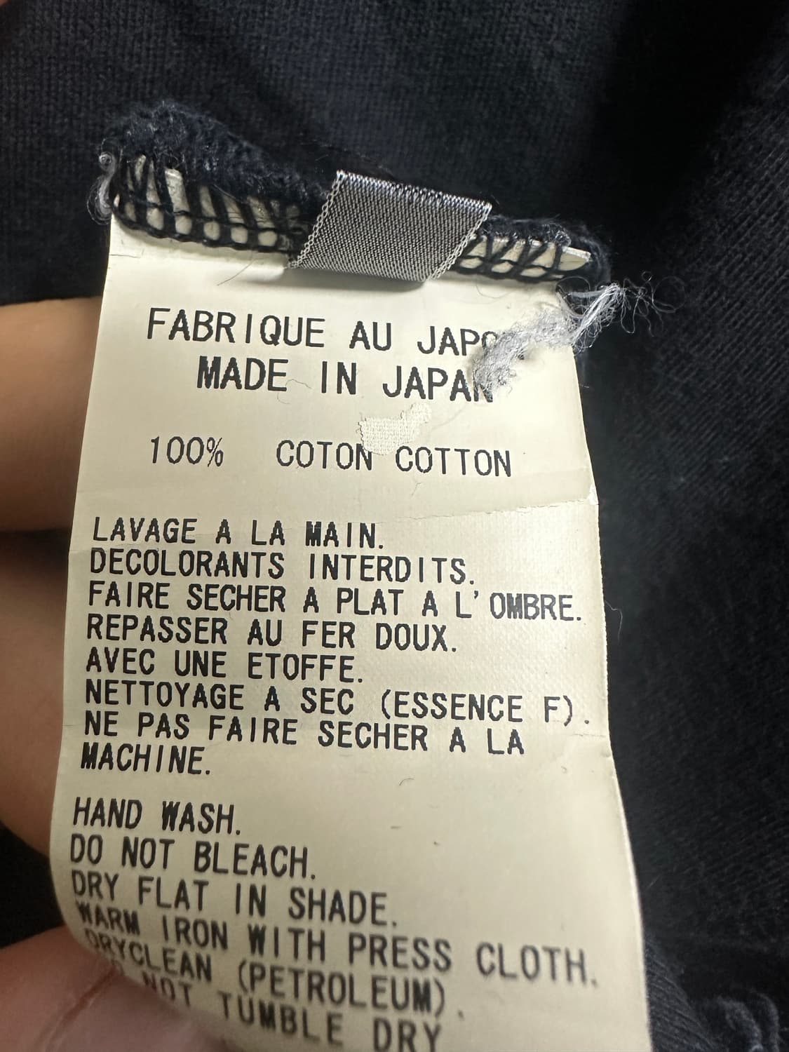 요지야마모토 y's 90s 롱슬리브 상품이미지4