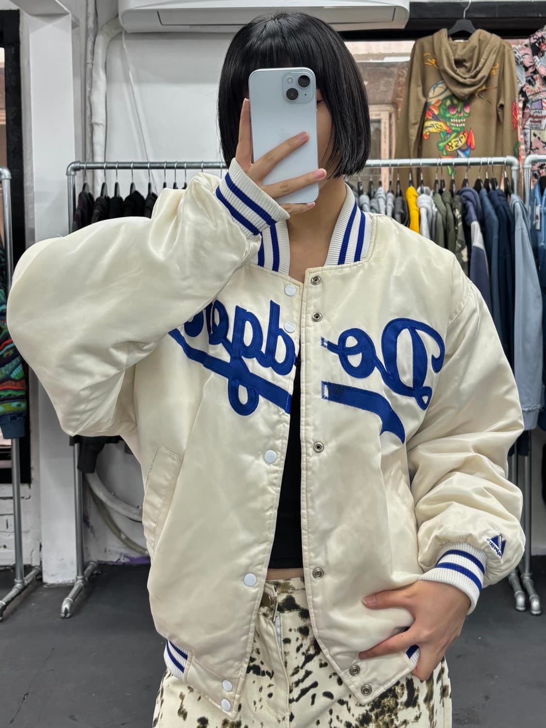 마제스틱 LA 다저스 바시티 자켓 상품이미지1